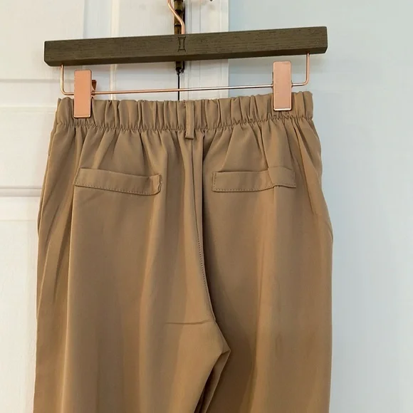 Tan Color Non-Iron Pull on Pants - Picture 4 of 7